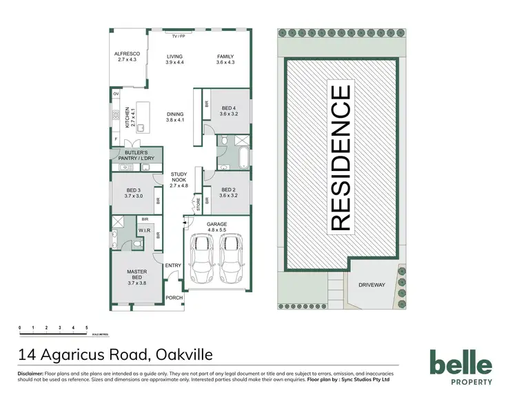 Floorplan of Homely house listing, 14 Agaricus Road, Oakville NSW 2765
