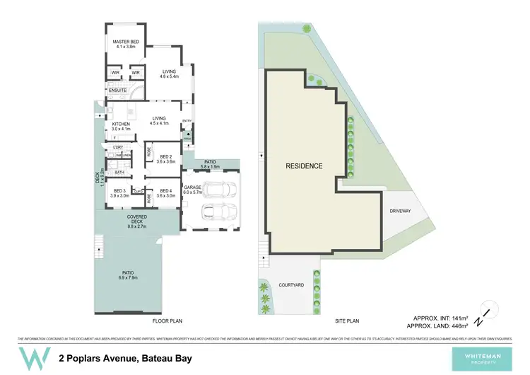 Floorplan of Homely house listing, 2 Poplars Avenue, Bateau Bay NSW 2261