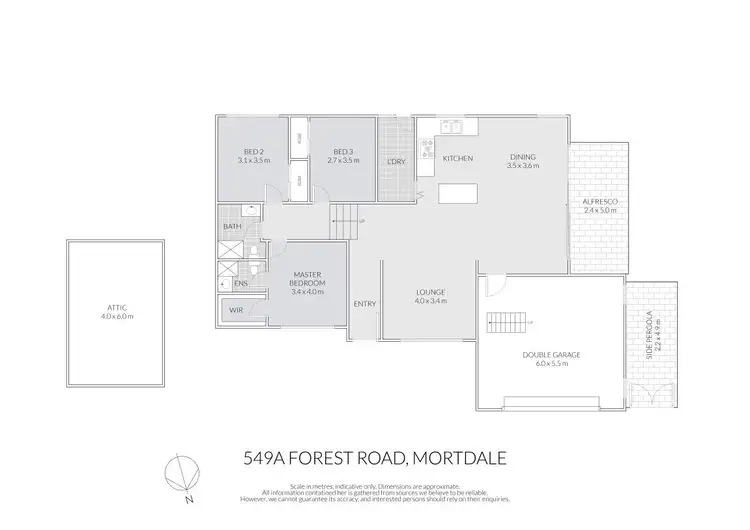 Floorplan of Homely house listing, 549a Forest Road, Mortdale NSW 2223