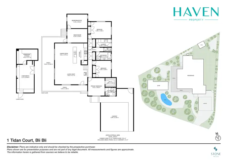 Floorplan of Homely house listing, 1 Tidan Court, Bli Bli QLD 4560