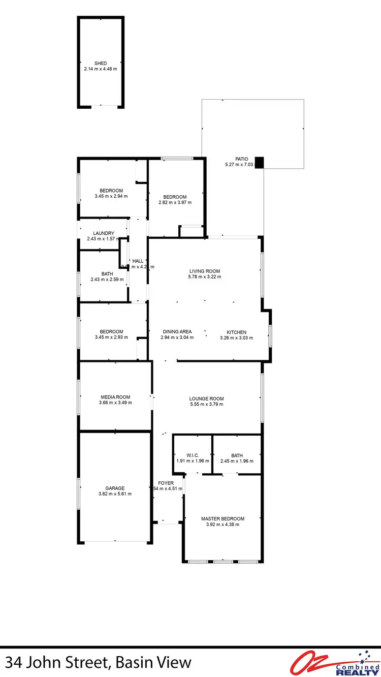 Floorplan of Homely house listing, 34 John Street, Basin View NSW 2540