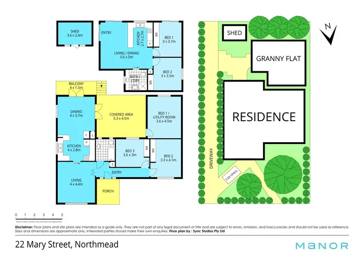 Floorplan of Homely house listing, 22 Mary Street, Northmead NSW 2152