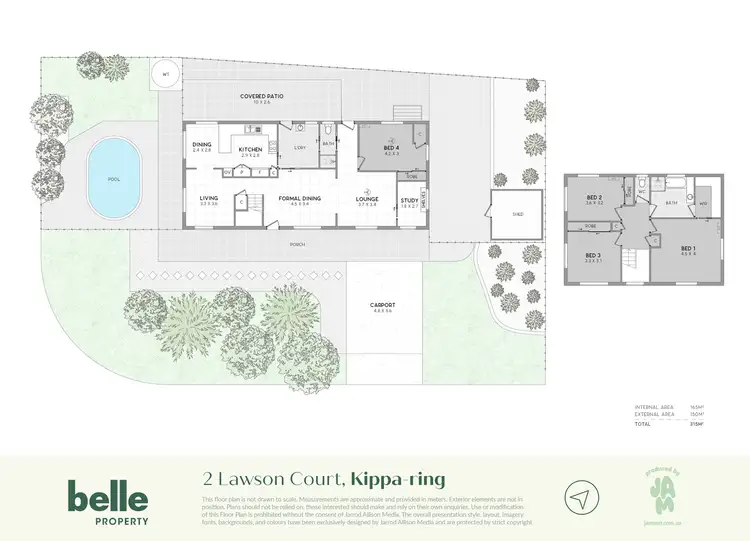 Floorplan of Homely house listing, 2 Lawson Court, Kippa-ring QLD 4021