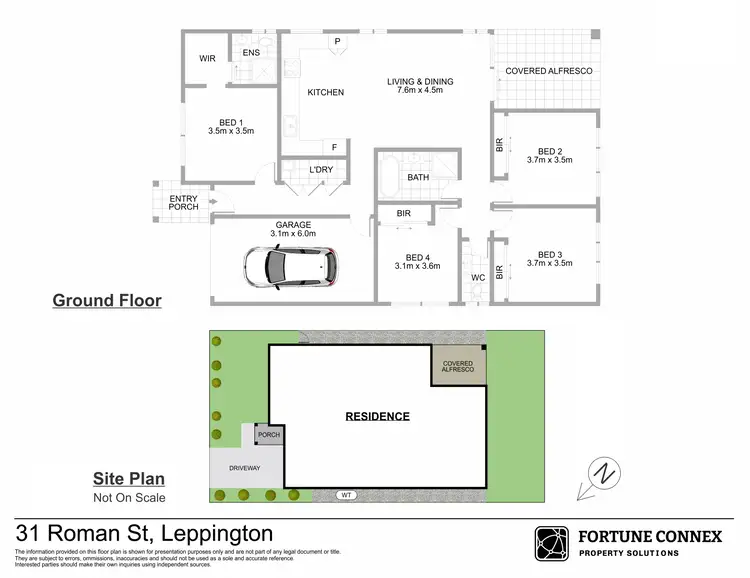 Floorplan of Homely house listing, 31 Roman Street, Leppington NSW 2179