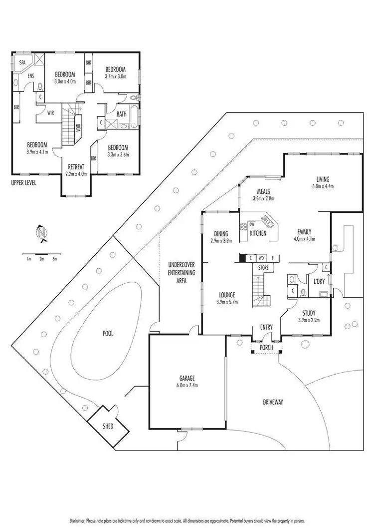 Floorplan of Homely house listing, 44 Lincolnheath Boulevard, Point Cook VIC 3030