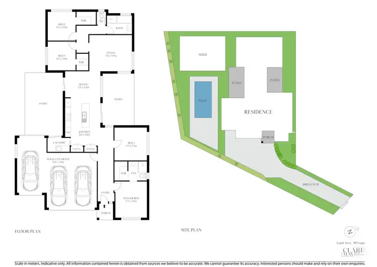 Floorplan of Homely house listing, 7 Sky Court, Springfield QLD 4300