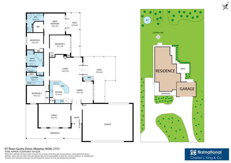 Floorplan of Homely house listing, 97 River Gums Drive, Moama NSW 2731