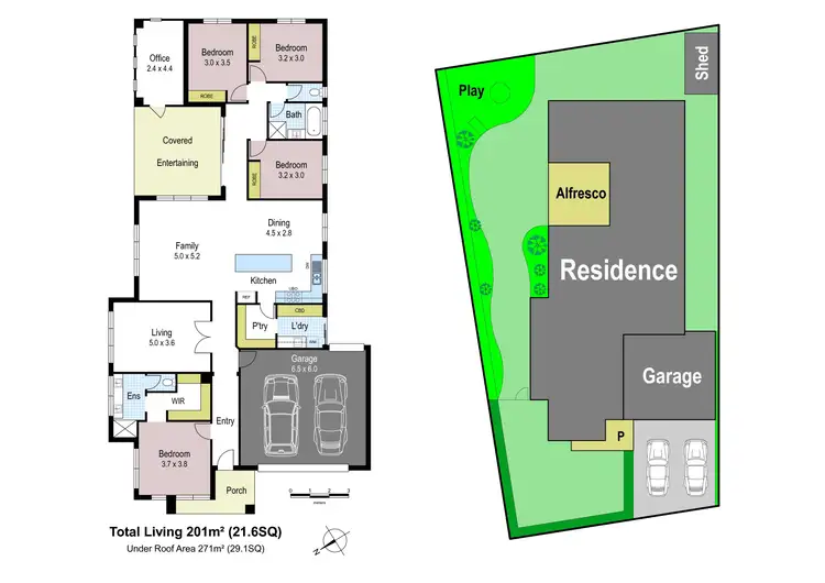 Floorplan of Homely house listing, 4 Cullen Street, Warragul VIC 3820