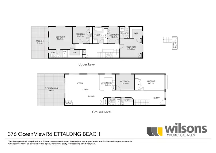 Floorplan of Homely house listing, 376 Ocean View Road, Ettalong Beach NSW 2257