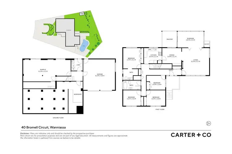 Floorplan of Homely house listing, 40 Bromell Circuit, Wanniassa ACT 2903