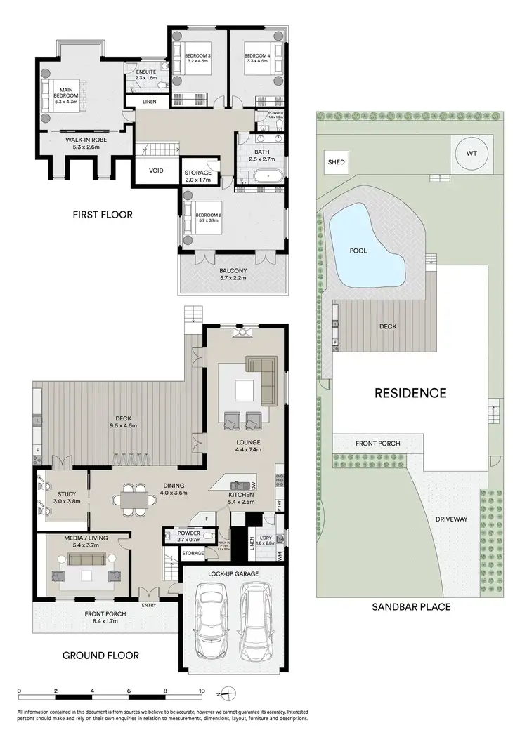Floorplan of Homely house listing, 10 Sandbar Place, Port Hacking NSW 2229