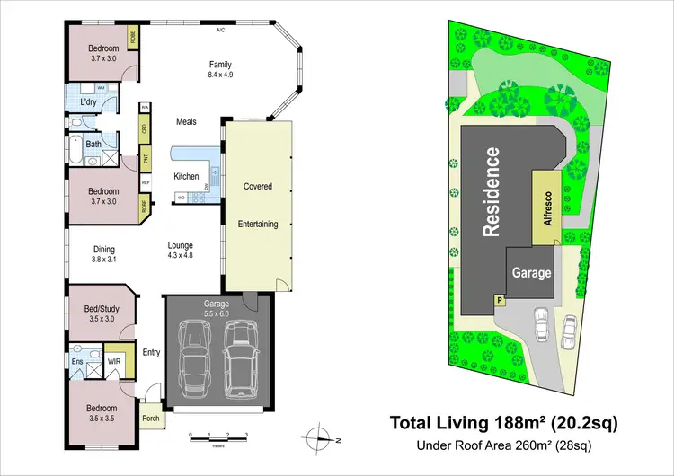 Floorplan of Homely house listing, 17 Janine Court, Drouin VIC 3818