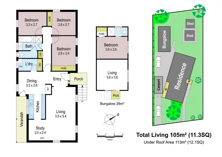 Floorplan of Homely house listing, 21 North Road, Warragul VIC 3820