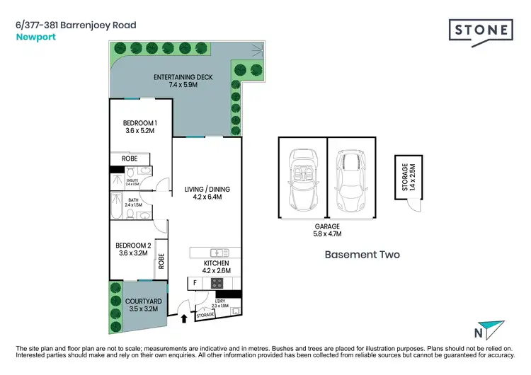 Floorplan of Homely apartment listing, 6/377-381 Barrenjoey Road, Newport NSW 2106