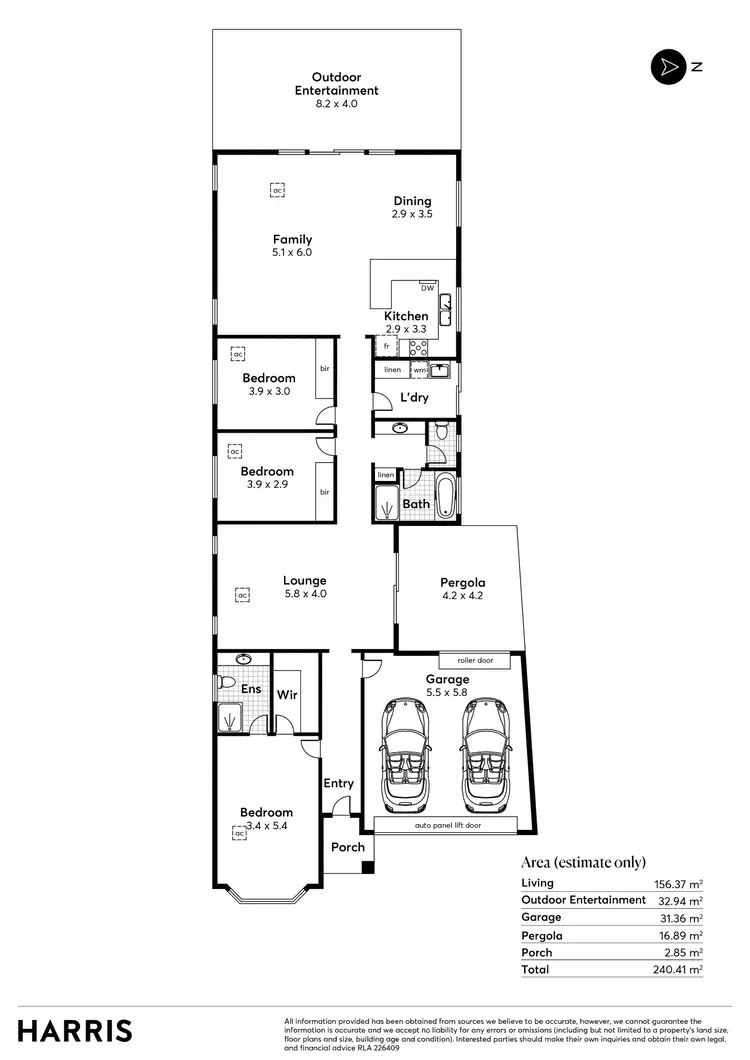 Floorplan of Homely house listing, 32B Bricknell Street, Magill SA 5072