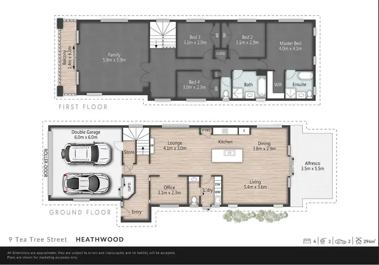 Floorplan of Homely house listing, 9 Tea Tree Street, Heathwood QLD 4110