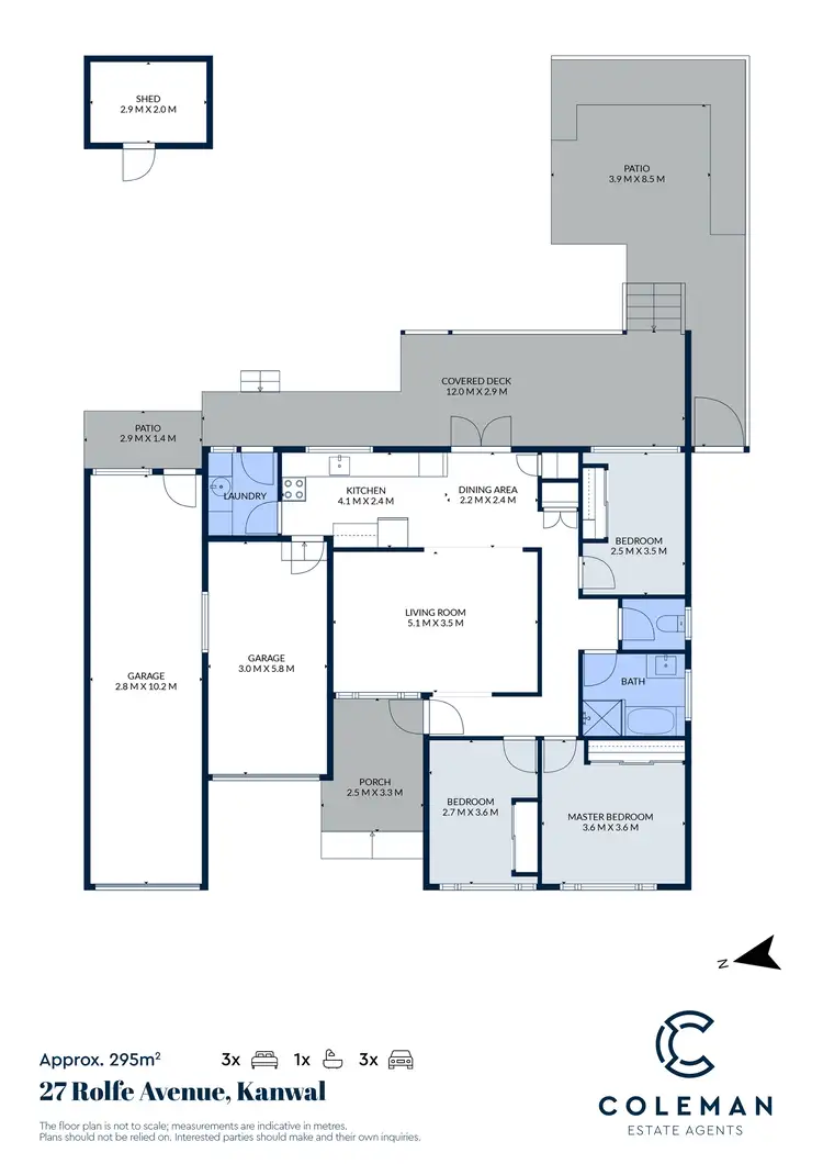 Floorplan of Homely house listing, 27 Rolfe Avenue, Kanwal NSW 2259