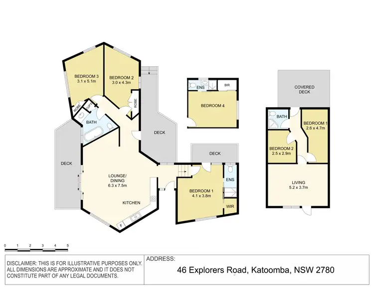 Floorplan of Homely house listing, 46 Explorers Road, Katoomba NSW 2780