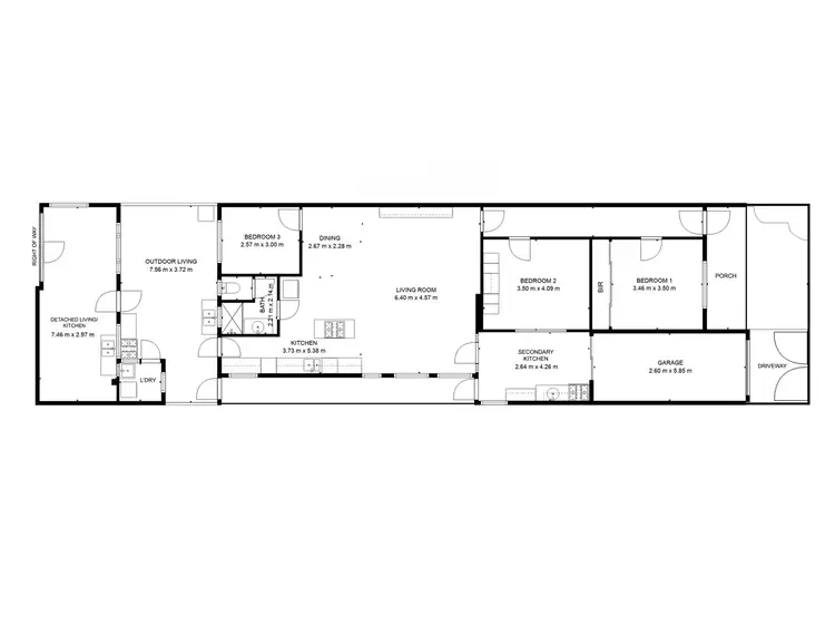 Floorplan of Homely house listing, 19 Dally Street, Northcote VIC 3070