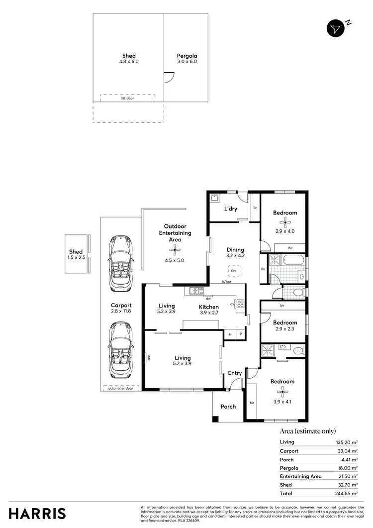 Floorplan of Homely house listing, 3 Crystal Court, Encounter Bay SA 5211