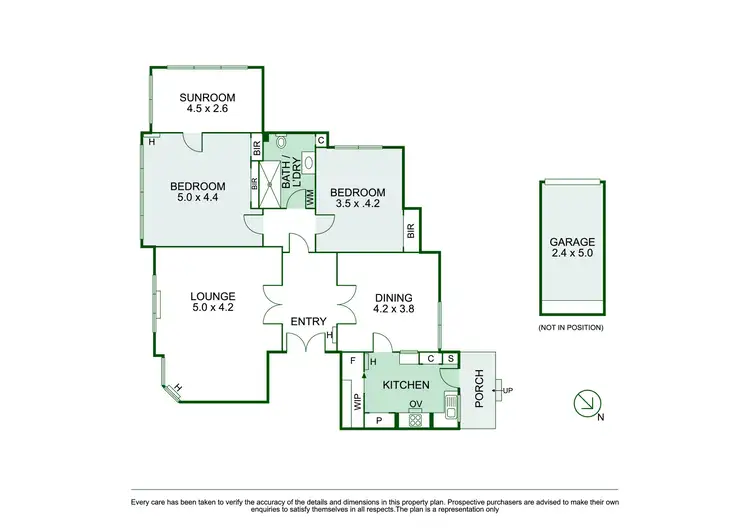 Floorplan of Homely apartment listing, 1/371 Dandenong Road, Armadale VIC 3143