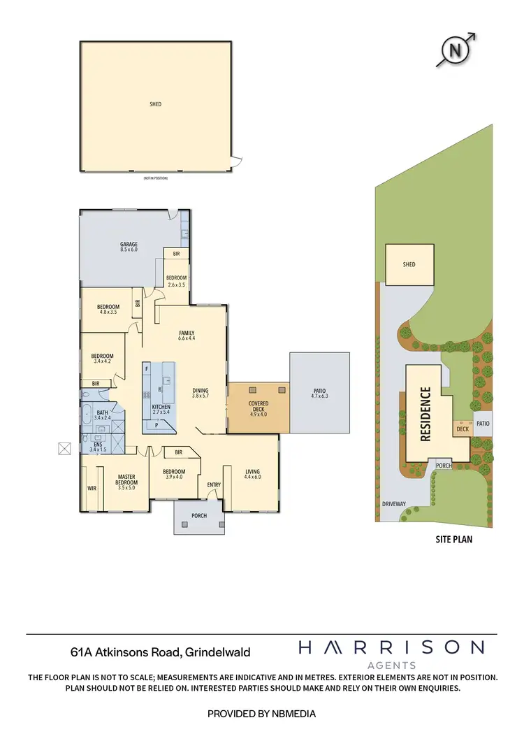 Floorplan of Homely house listing, 61A Atkinsons Road, Grindelwald TAS 7277