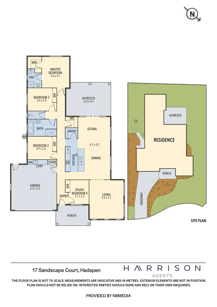 Floorplan of Homely house listing, 17 Sandscape Court, Hadspen TAS 7290