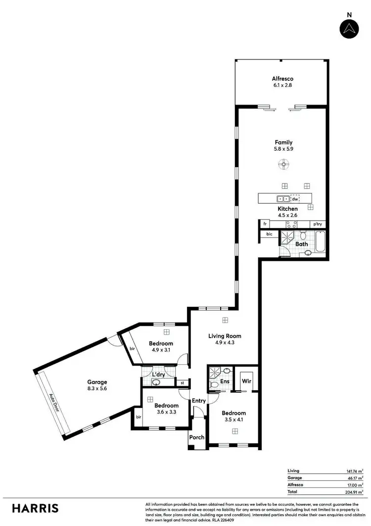 Floorplan of Homely house listing, 63 Cooper Place, Hazelwood Park SA 5066