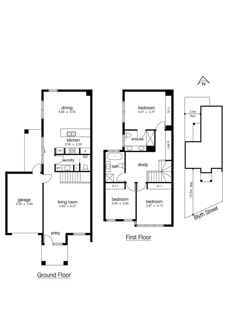 Floorplan of Homely house listing, 117a Blyth Street, Altona VIC 3018