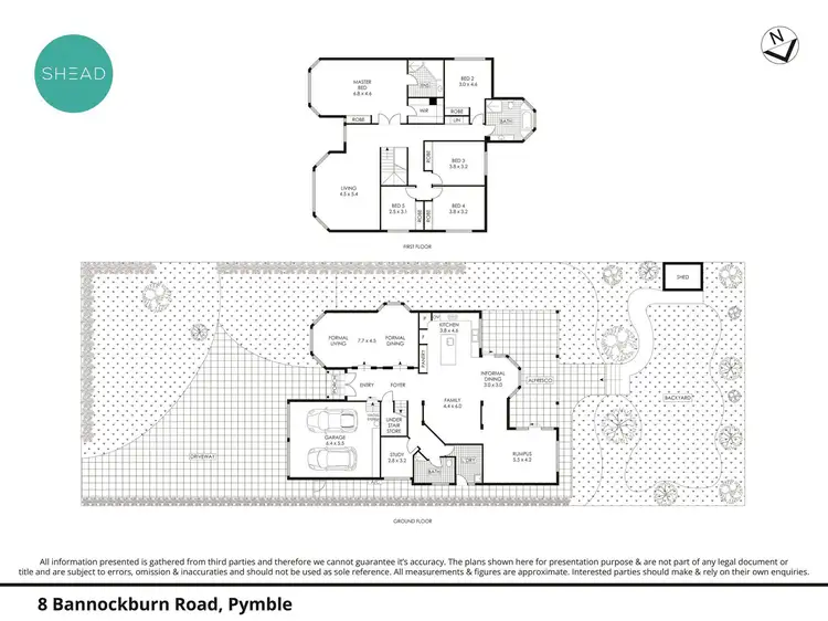 Floorplan of Homely house listing, 8 Bannockburn Road, Pymble NSW 2073