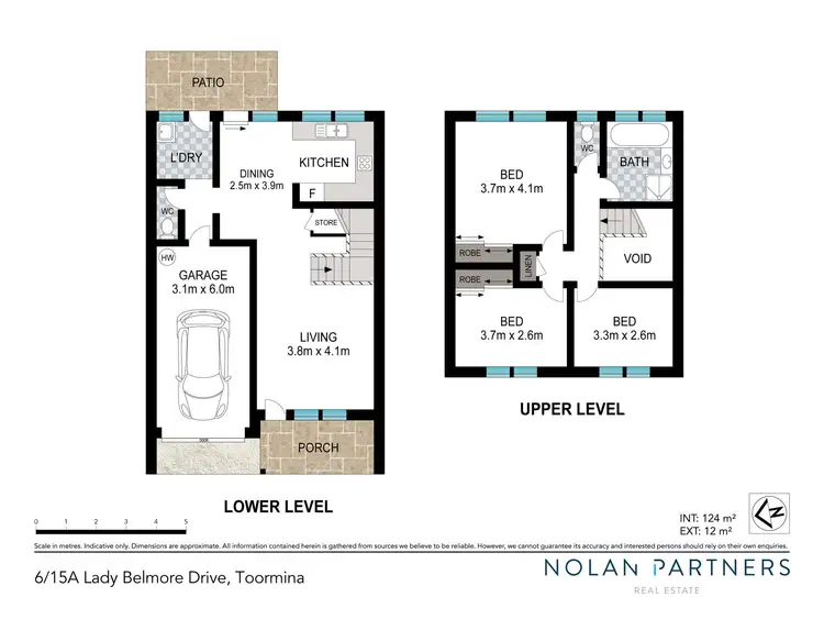 Floorplan of Homely townhouse listing, 6/15A Lady Belmore Drive, Boambee East NSW 2452