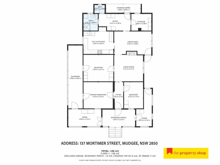 Floorplan of Homely house listing, 137 Mortimer Street, Mudgee NSW 2850