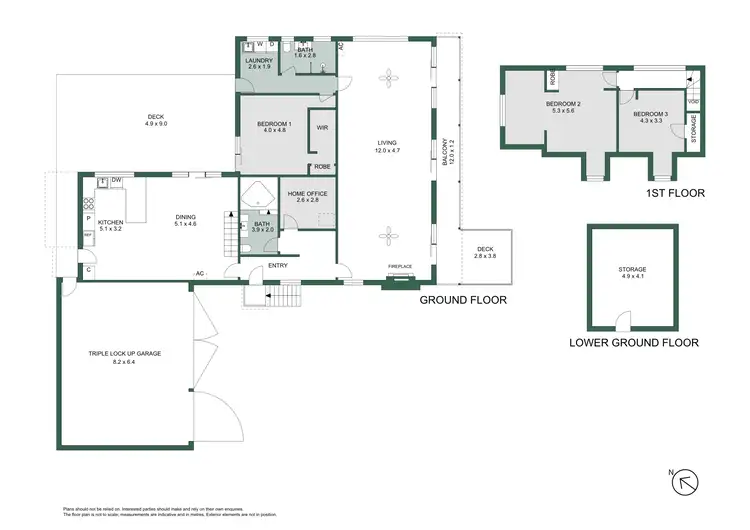 Floorplan of Homely house listing, 13 Frederick Place, Kurrajong Heights NSW 2758