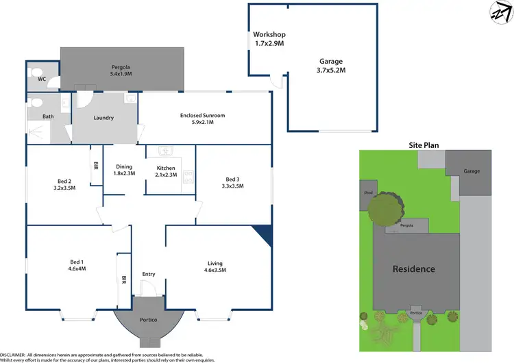 Floorplan of Homely house listing, 81 Harry Avenue, Lidcombe NSW 2141