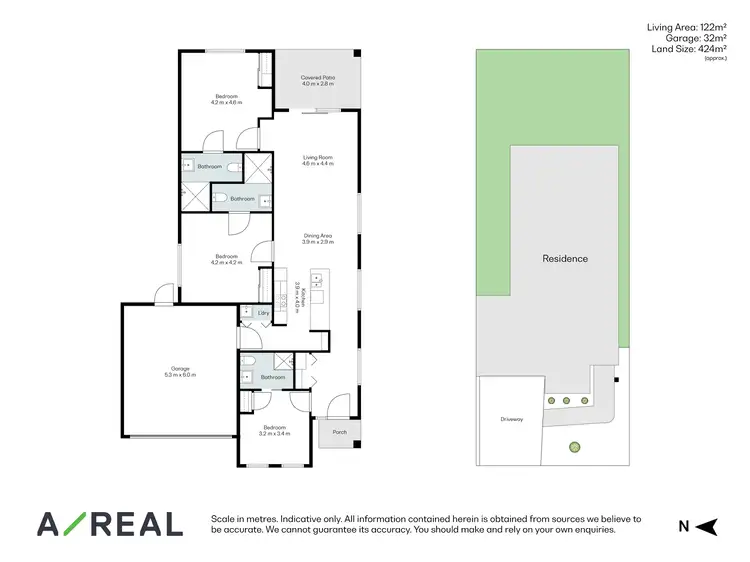 Floorplan of Homely house listing, 72 Barrabool Boulevard, Mambourin VIC 3024