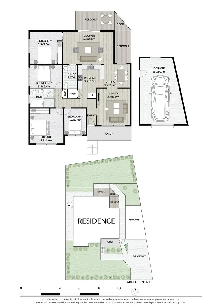 Floorplan of Homely house listing, 23 Abbott Road, Seven Hills NSW 2147