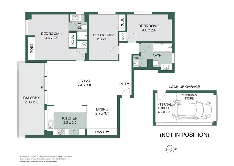Floorplan of Homely apartment listing, 11/54 Shirley Road, Wollstonecraft NSW 2065