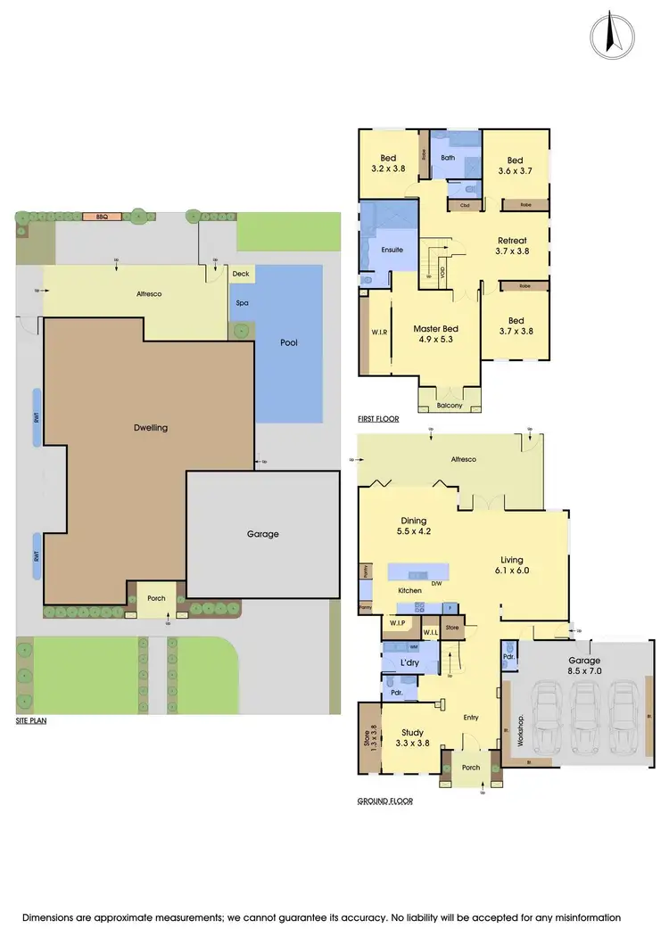 Floorplan of Homely house listing, 9 Beechwood Court, Mernda VIC 3754