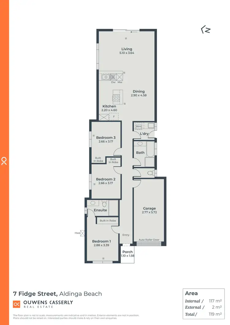 Floorplan of Homely house listing, 7 Fidge Street, Aldinga Beach SA 5173