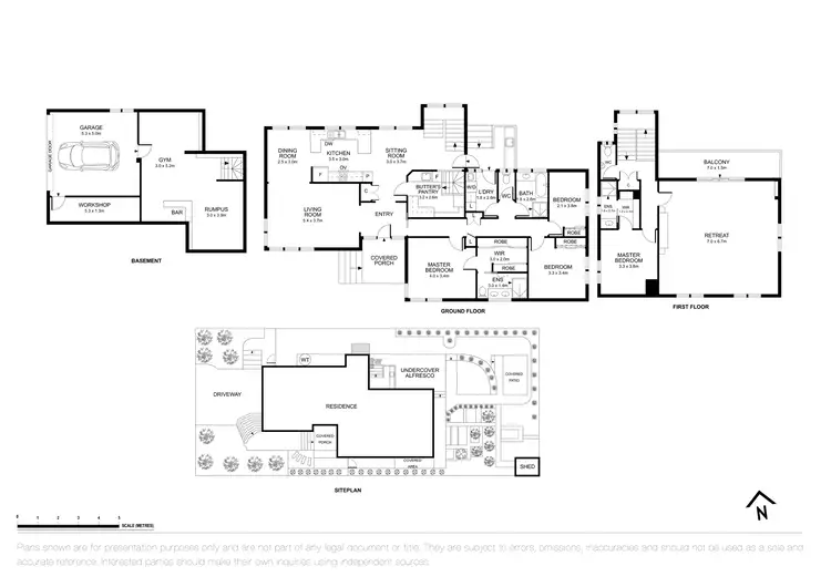 Floorplan of Homely house listing, 54 Hodgson Street, Templestowe Lower VIC 3107