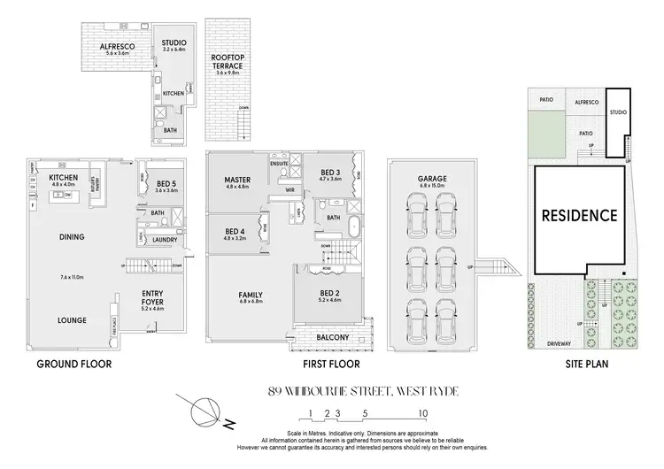 Floorplan of Homely house listing, 89 Winbourne Street, West Ryde NSW 2114