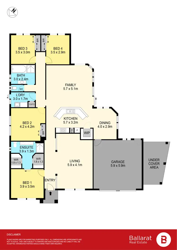 Floorplan of Homely house listing, 9 Parkview Drive, Alfredton VIC 3350