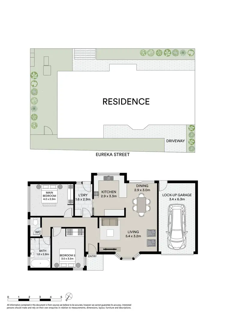 Floorplan of Homely unit listing, 2/104 Eureka Street, Ballarat East VIC 3350