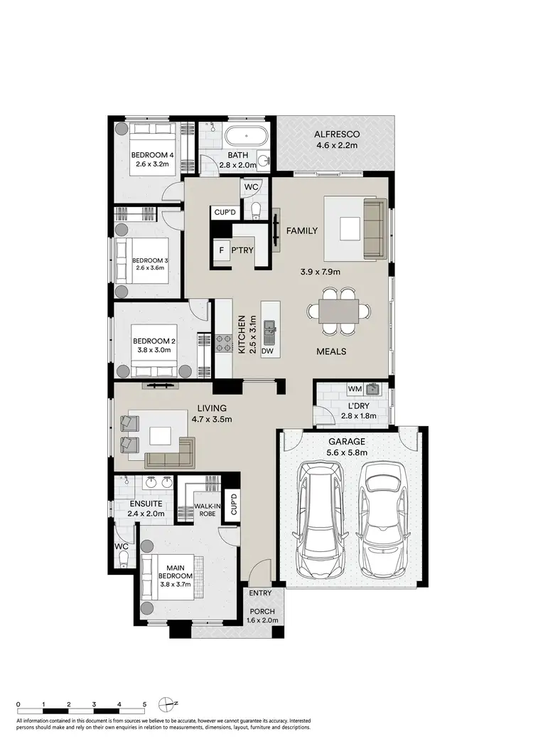 Floorplan of Homely house listing, 16 Dublin Street, Alfredton VIC 3350