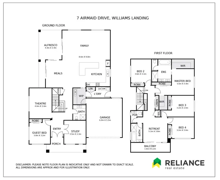 Floorplan of Homely house listing, 7 Airmaid Drive, Williams Landing VIC 3027