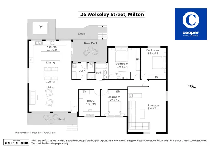 Floorplan of Homely house listing, 26 Wolseley Street, Milton NSW 2538