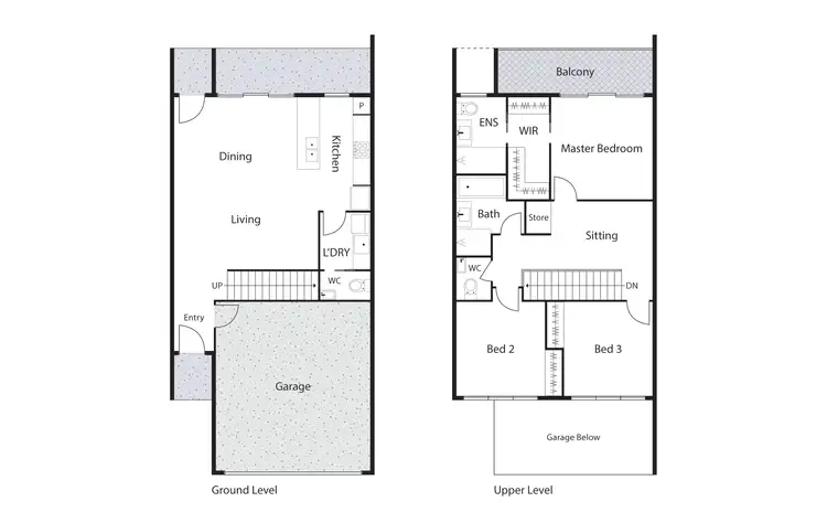 Floorplan of Homely townhouse listing, 7/1 Martel Street, Denman Prospect ACT 2611