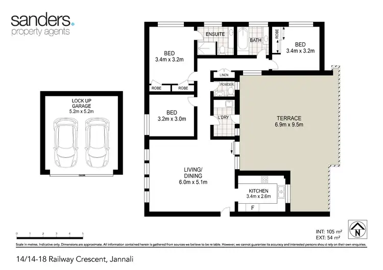 Floorplan of Homely apartment listing, 14/14-18 Railway Crescent, Jannali NSW 2226