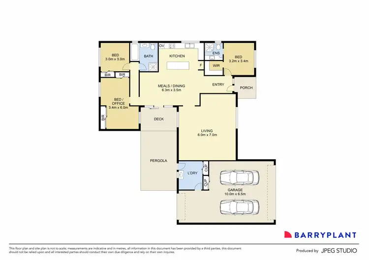 Floorplan of Homely house listing, 77 Copernicus Way, Keilor Downs VIC 3038