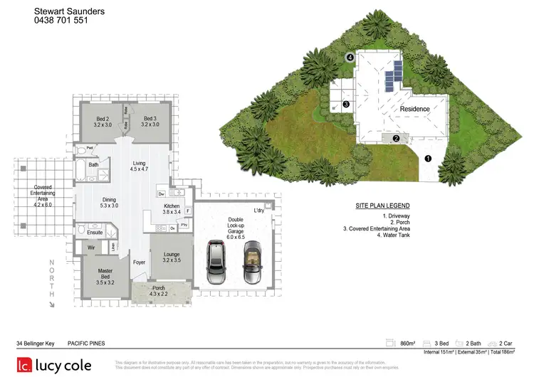 Floorplan of Homely house listing, 34 Bellinger Key, Pacific Pines QLD 4211